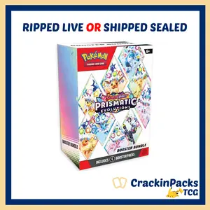 Pokemon TCG: Prismatic Evolutions Booster Bundle
