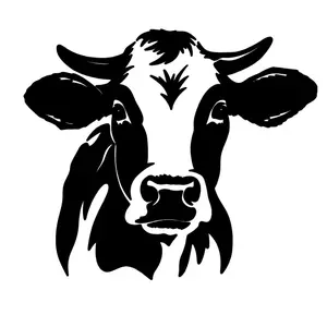 Holstein Cow Decal