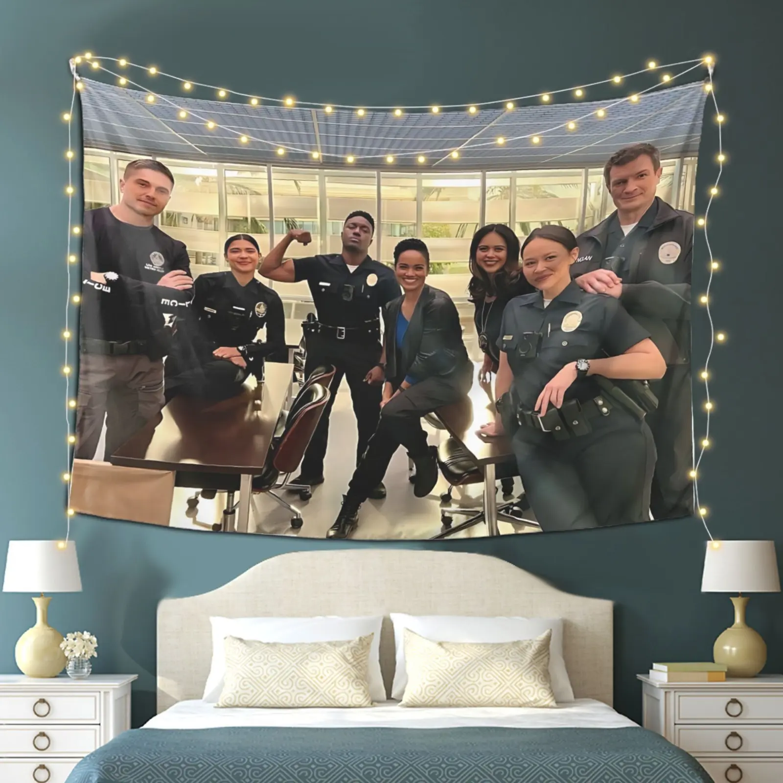 The Rookie style tapestry, suitable for game rooms, dormitories, music lovers - Durable Decorative Tapestry Wall Hanging, easy to install, ideal for home decoration. Ideal for holidays, birthdays, Halloween, anniversaries.