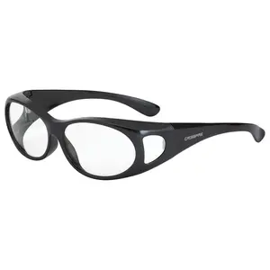 Crossfire OG3 OTG Safety Glasses Pearl Gray Frame with Clear Lenses