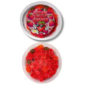 Sour Strawberry Gushers - 8 oz candy Snack Sweet Tangy Bonbon