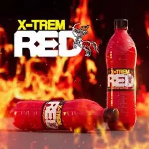 X-TREM RED Energy Beverage, 16oz (Pack of 12)