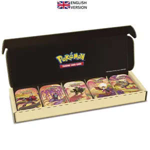 Pokémon TCG: Scarlet & Violet—Shrouded Fable Mini Tin Bundle (5 Mini Tins, Each Including 2 Booster Packs)