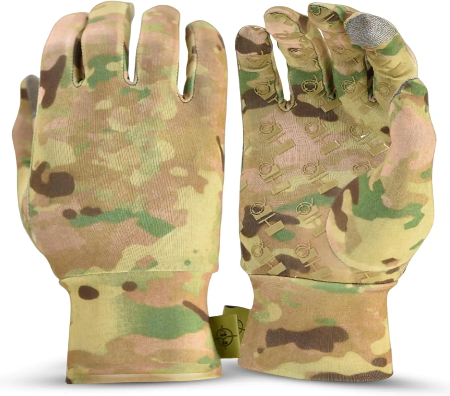 G & F Products Lightweight Camo Utility Gloves, Breathable Touchscreen Gloves with Silicone Grip for Yard Work, DIY and Outdoor Tasks
