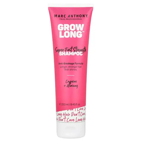 Marc Anthony Grow Long™, Super Fast Strength Shampoo, Caffeine + Ginseng, 8.45 fl oz (250 ml)