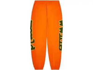 Sp5der World Beluga Sweatpants Orange