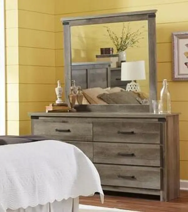 Gambrel Dresser & Mirror Gambrel Dresser & Mirror