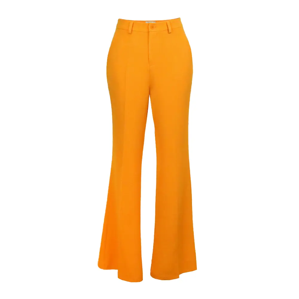 Dress Pants | High Waisted | Palazzo | Wide Leg Trousers | Office | Work | Yellow | Church Mustard Comfort Womenswear Bottoms Chic Gorgeous Women Lady