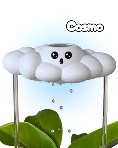 THE CLOUD MAKERS Cosmo the Cloud - Plant Watering Cloud with 4 oz Water Capacity & 12-inch Acrylic Rods for Indoor Plants Made in USA
