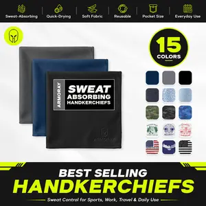 Sweat Absorbing Handkerchief – UltraSoft, Reusable Sweat Towel | Armoray®