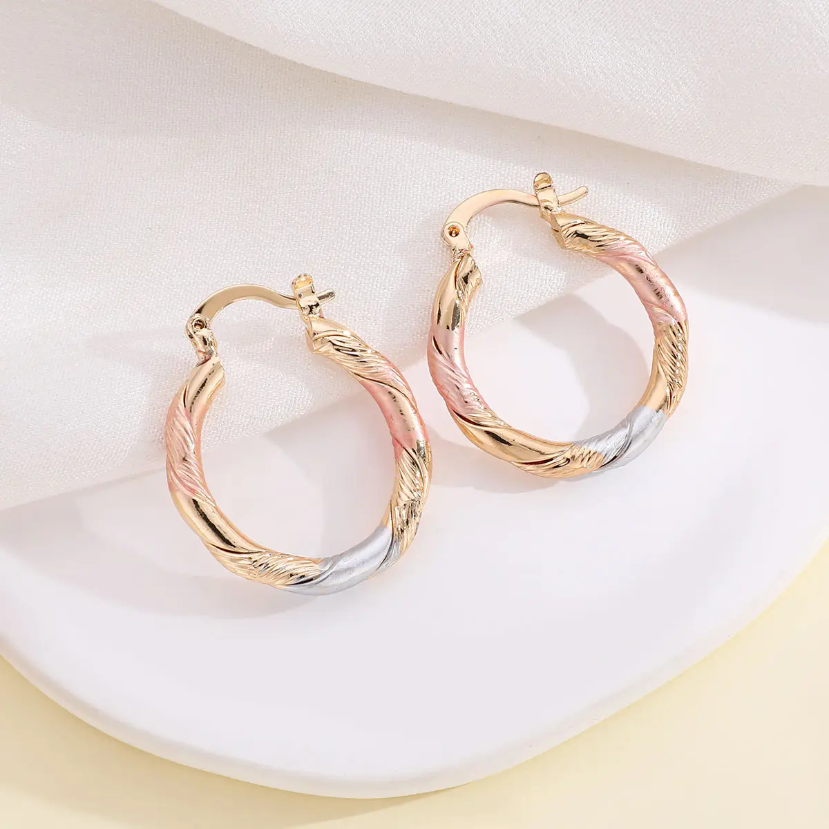 earring stack 2 holes Doubles Pierced Earrings Hypoallergenic Dangle Cartilage Stud Earring Dainty Gifts In Springtok Luxury Jewelry