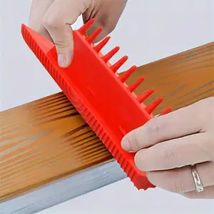 4pcs Paint Brush Wood Graining Rubber Roller Brush Painting Tools Imitation Wall Painting Home Decoration Art Embossing Graining Furniture Paint Brushes
