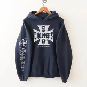 Paulwalker West Coast Choppers Hoodie, Vintage West Coast Hoodie, Unisex Pullover Hooded Sweatshirt for Men & Women
