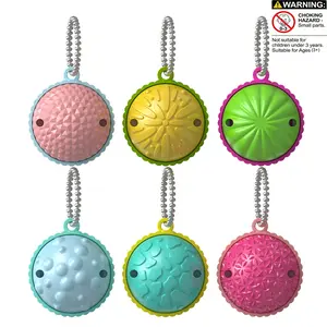Fidget Toys for Adults & Kids, 6pcs Textured Sensory Balls for Stress Relief, Anxiety Autism Adhd, Travel Essentials, School Prizes