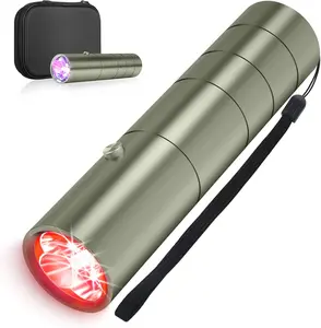 Red Light Therapy Torch - Effective Treatment Device for Body, Face, Neck, Back, 460nm, 630nm, 660nm, 850nm & 940nm with Blue Light Facial Comfort tool Green blackhead removal tool skincare tools  Healthcare Fitness Solution Alternative Healthy Wellness