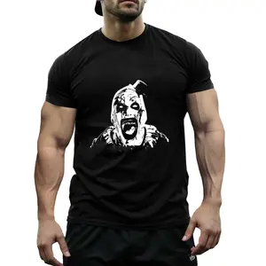 Terrifier 3 Art the clown Mens/Womens Unisxe Cotton T-Shirt