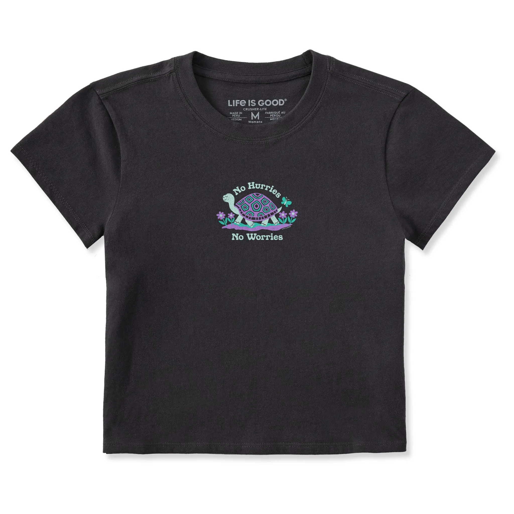Women's No Hurries No Worries Crusher-LITE Shrunken Tee