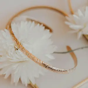 Flora Cuff by Hello Adorn 14K Gold Sterling Silver