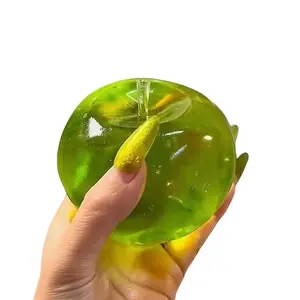 1pcs Green Apple Squeeze gifts Relieve Stress And Vent Anger Fidget gifts Plasticity Squeeze gifts To Relieve Stress For Friends
