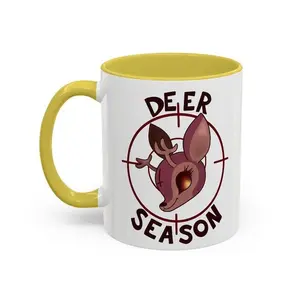 Deer Season Mugs, Lucifer Coffee Cup, Unique Collectible, Alastor Mug, H @zbin H0tel Accent Mug 11oz - 15oz