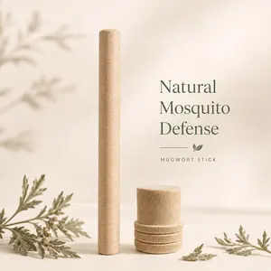 Natural Tranquility 10/20/30-Pack Organic Mugwort & Gastrodia Aromatherapy Sticks – Non-Toxic Mosquito Repellent & Sleep Aid