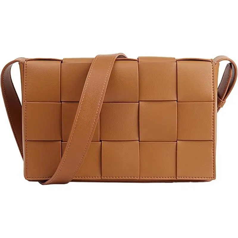 Woven Shoulder Bag for Women,Woven Purses for Women,Woven Crossbody Bags for Women,Shoulder Bag for Women t as wanita classic flap korean brand fordable summer leather vintage designer asmr
