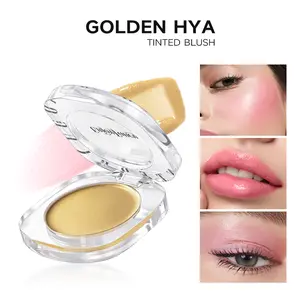 Translucent Heat Changing Blush, Color change Multi-purpose: Face highlighter,blush,liptick,Stunning Makeup with Color Shift Effect, Perfect for All Skin Tones