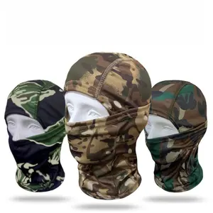 Tactical Camo Balaclava Full Face Mask UV Protection Breathable Windproof Face Cover for Cycling Hiking Camping Outdoor Easter Gift