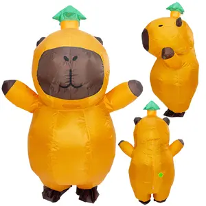 Capybara Inflatable Costume Adult, Funny Inflatable Costumes Blow up Suit Costumes for Adult,Party Cosplay Halloween Costumes