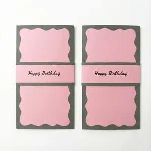 DIY Style Pop Up Card with Hidden Messages - Fun Sliding Greeting Card for Birthday & Celebration
