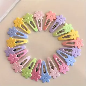 Set of 8 Or 16pcs, Vibrant Candy-Colored Flower And Bow Hair Clips, Casual And Playful Hair Additions for Women And Girls, Perfect for Gifts And Photo Props