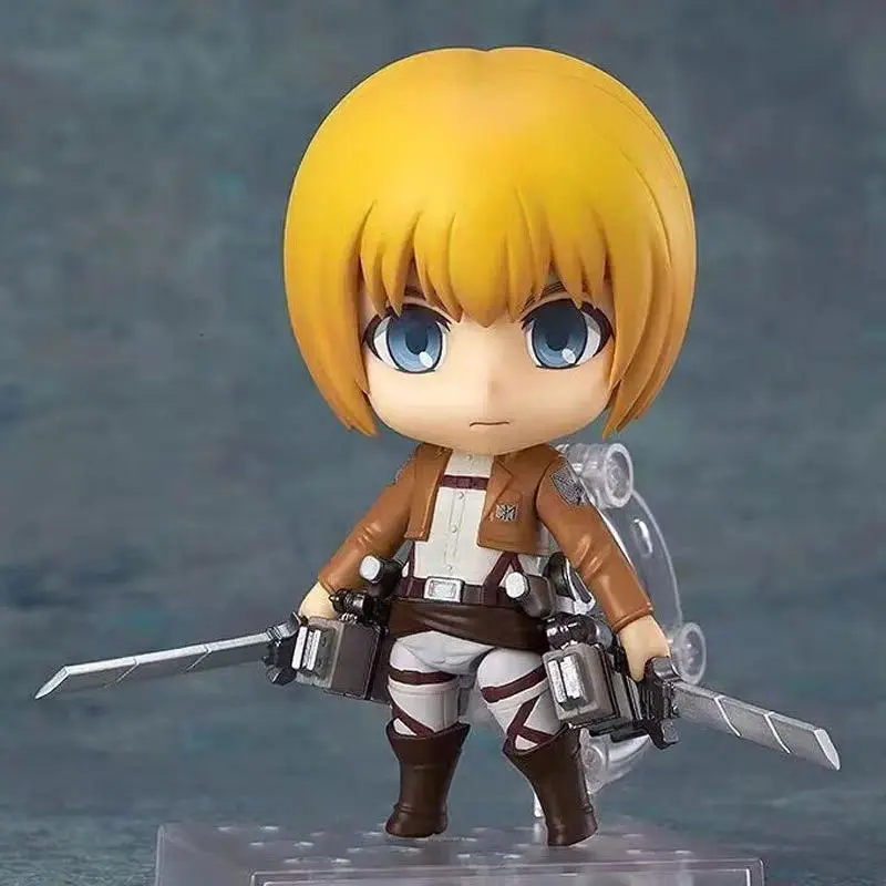 10cm Attack on Titan Armin Arlert 435# Anime Collectibles Action Figure Model Figurine, Boxed Christmas Gift for Collection Enthusiasts