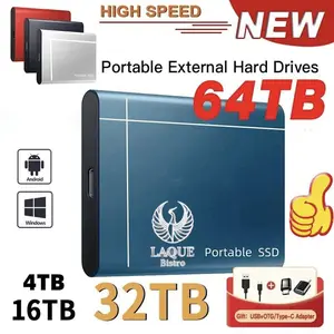 High-Speed Portable SSD - 1TB Large Capacity External Storage Drive, Cross-Border Upgraded for Mobile & PC Use (1TB Variant Note)