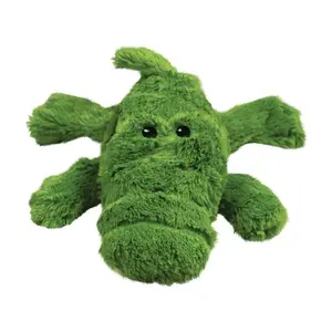 Kong® Cozie™ Ali Alligator Dog Toys Green Medium