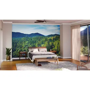 Aerial View Forest Wall Mural