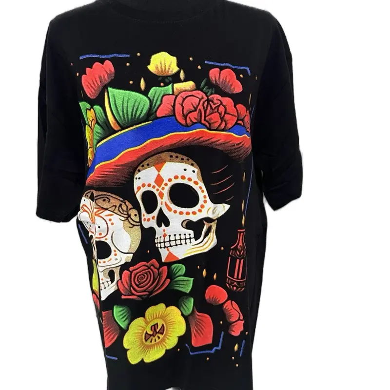 Mr and miss Catrina t-shirt Black Cotton Menswear Top Everyday Tshirt