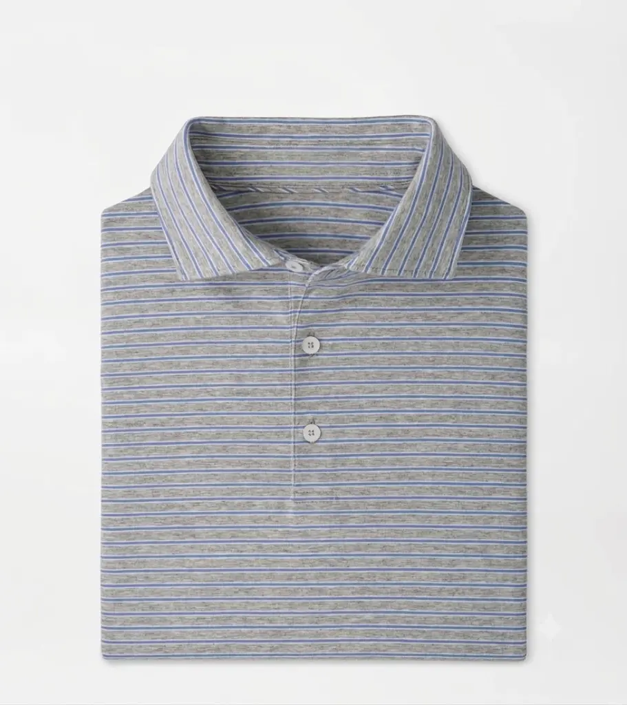 Men's Tripp Crown Flex Cotton Polo with Embroidered Logo