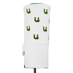 Callaway Golf Lucky Collection Driver Headcover in White/Green
