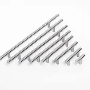 10-Pack Cabinet Pulls Satin Nickel Stainless Steel Kitchen Drawer Pulls Cupboard Pulls Brushed Nickel Cabinet Handles Screw