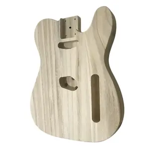 Telecaster Style Guitar Body Polished Maple Wood