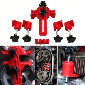 9-Piece Cam Clamp Kit, Gm Automatic Camshaft Positioning Tool, Double Cam Sprocket Bracket, Engine Timing Tool Kit