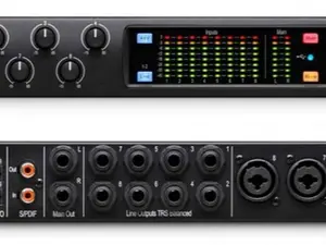 Pro Tools Studio Audio Interface with 8 Line Outputs TRS Balanced and SPDIF Input for Professional Recording