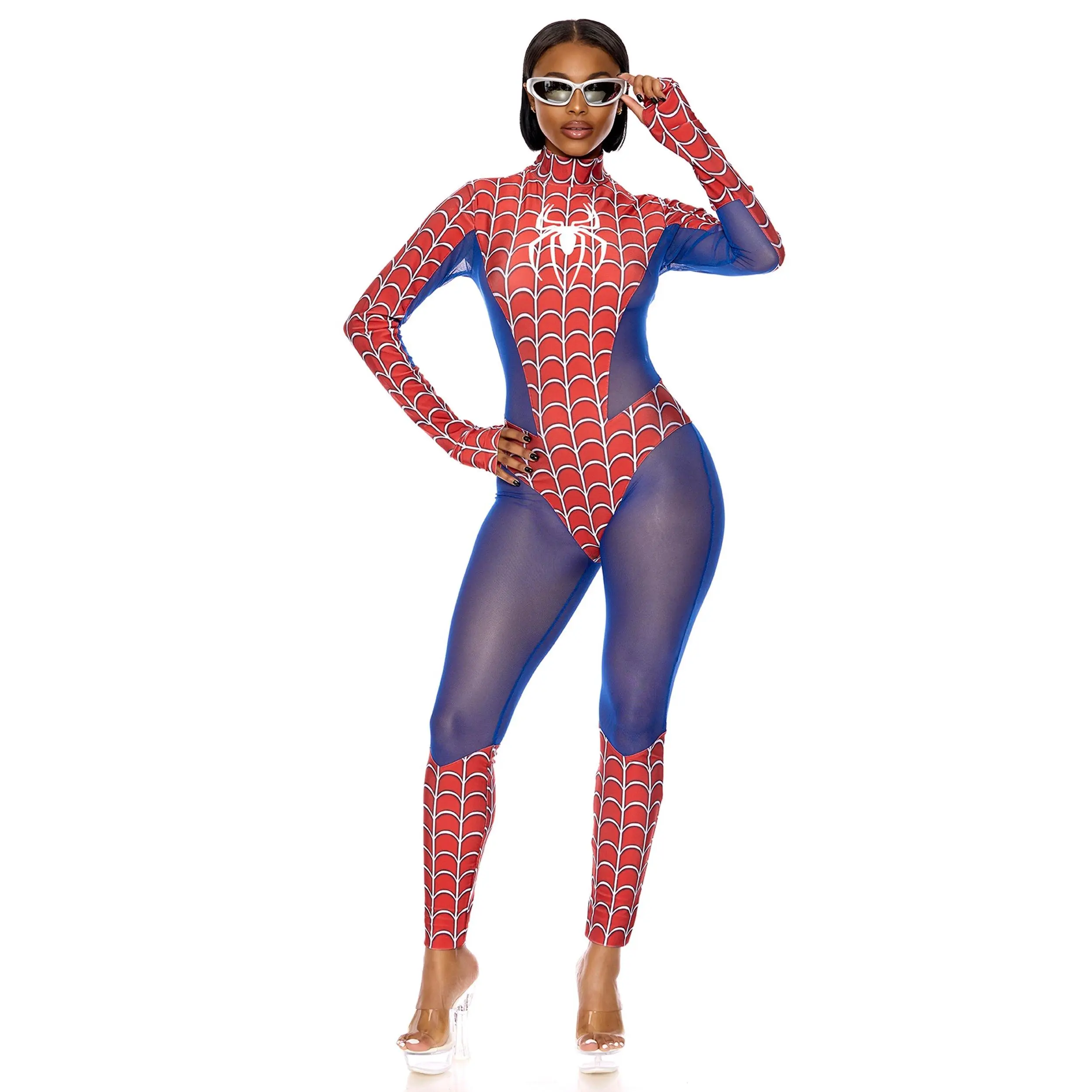 Sexy Spider Woman Comic Book Halloween Costume