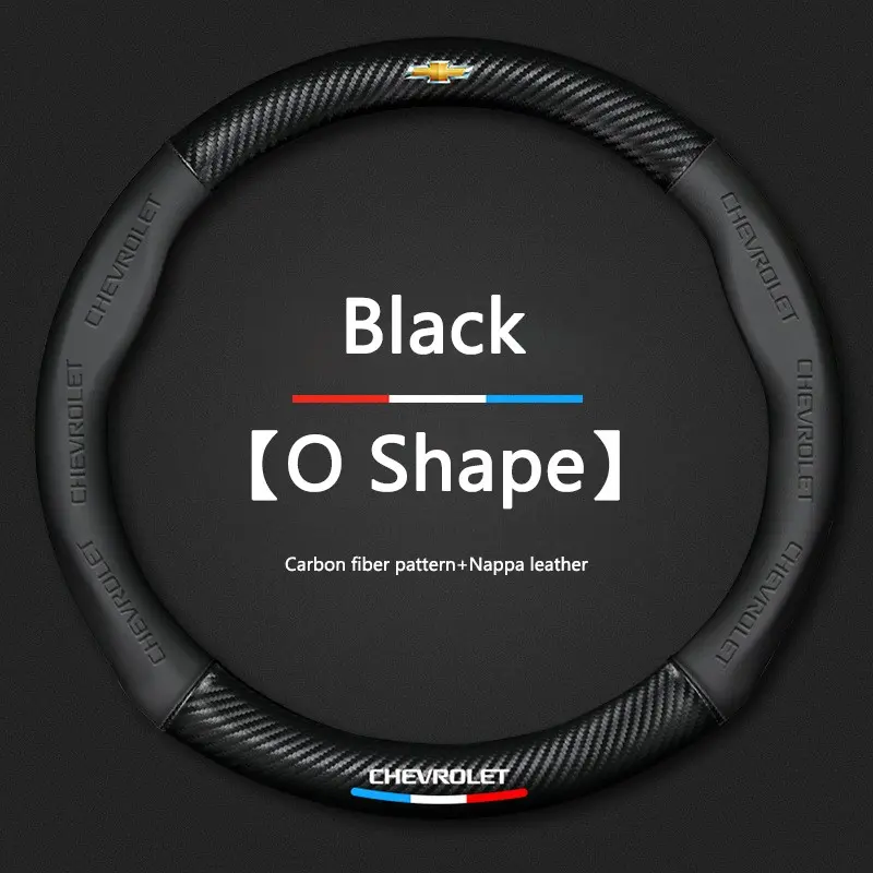 Car Steering Wheel Cover For Chevrolet Aveo Bolt Onix Cruze Spark Cavalier Colorado Lacetti Trailblazer Silverado Tahoe Traverse Car Accessories