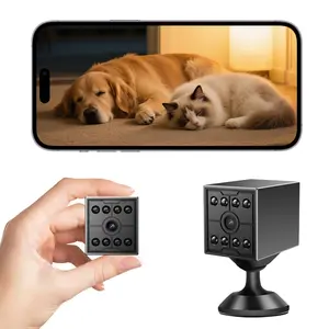 O-KAM Tiny Pet Camera 2MP 1200mAh Wireless  Bluetooth Motion Detection Night Vision 130° Lens Type-C Safety Mini Hidden Camera Wiht 32G SD Card