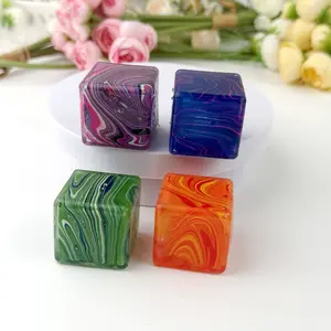 Marbled Malt Syrup Square Squishy |   TikTok Viral Slow Rising Fidget Cube |   Stress Relief Squeeze Toy |   Satisfying Sensory Play |   Ideal Birthday/Classroom Gift for Teens & Adults
