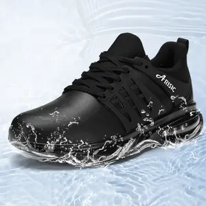 Anti-slip Work Shoes for Men Women - Lightweight Waterproof Non-slip All-day Comfort Breathable Fabric Sneakers Kitchen Chef Non-slip Catering Service Shoes