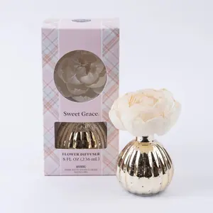 Sweet Grace Mercury Flower Diffuser Fragrance Glass