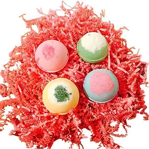 LUXURY FOR LESS! SOAPIE SHOPPE BEST VALUE BOX/ Birds in a Nest Bath Bomb Set/Set of 4 Bath Bombs in a Set