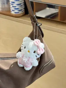 Cute Tiger Soft Keychain, Reusable Animal Figurine, Perfect Gift for Kids, Ideal for Bags & Cars, Festive Present Idea